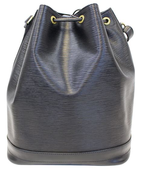 louis vuitton black epi leather noe bag|louis vuitton epi bag collection.